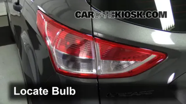 2014 Ford Escape S 2.5L 4 Cyl. Lights Turn Signal - Rear (replace bulb)